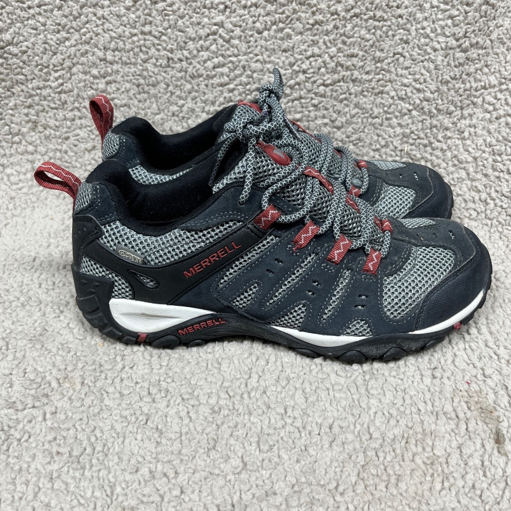 Merrell Moab Ventilator Hiking Shoes Mens Size 8 Granite Red Ochre Low Top - Picture 6 of 9